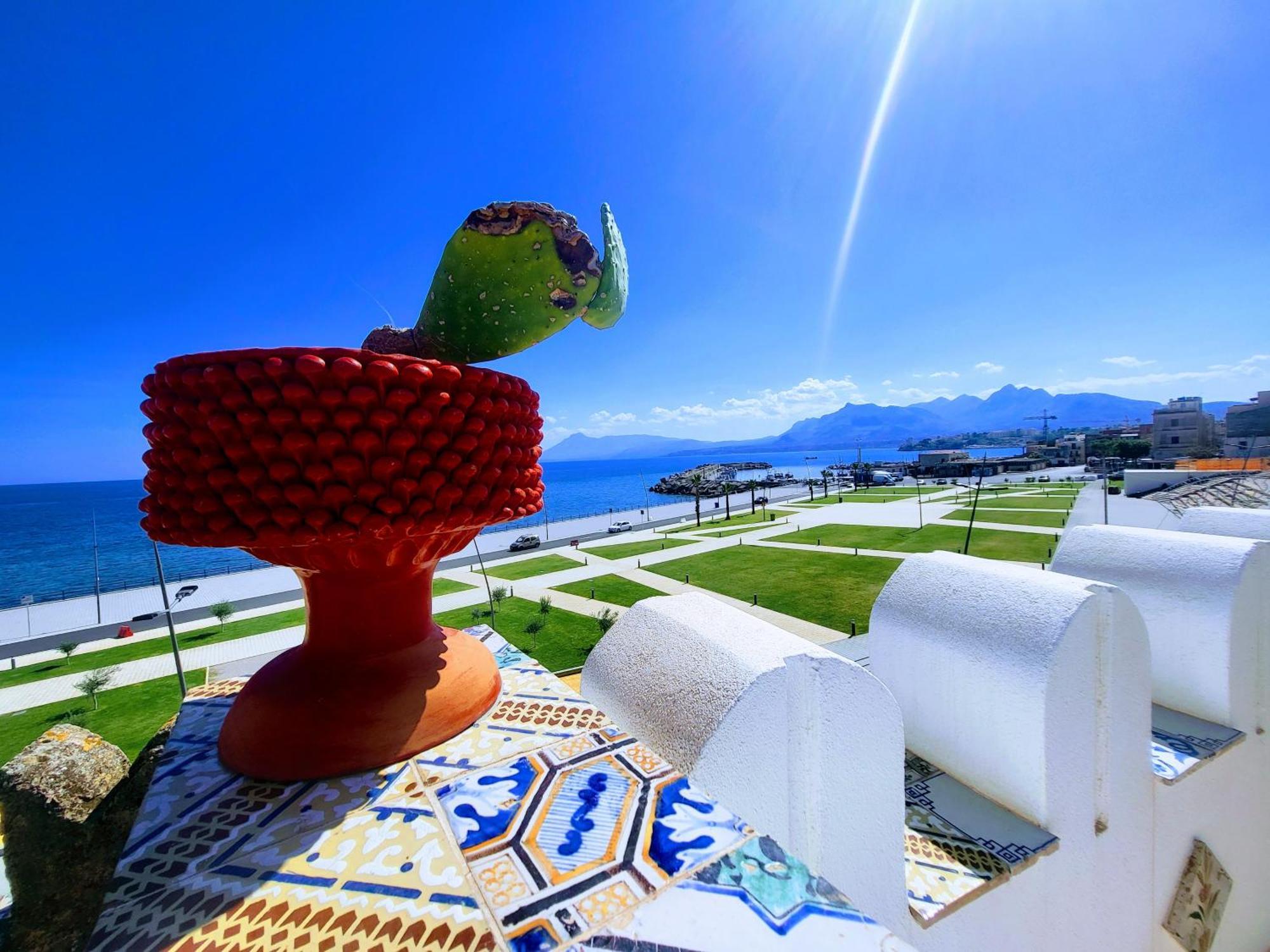 Seafront House Gabbiano Azzurro Appartement Santa Flavia Buitenkant foto