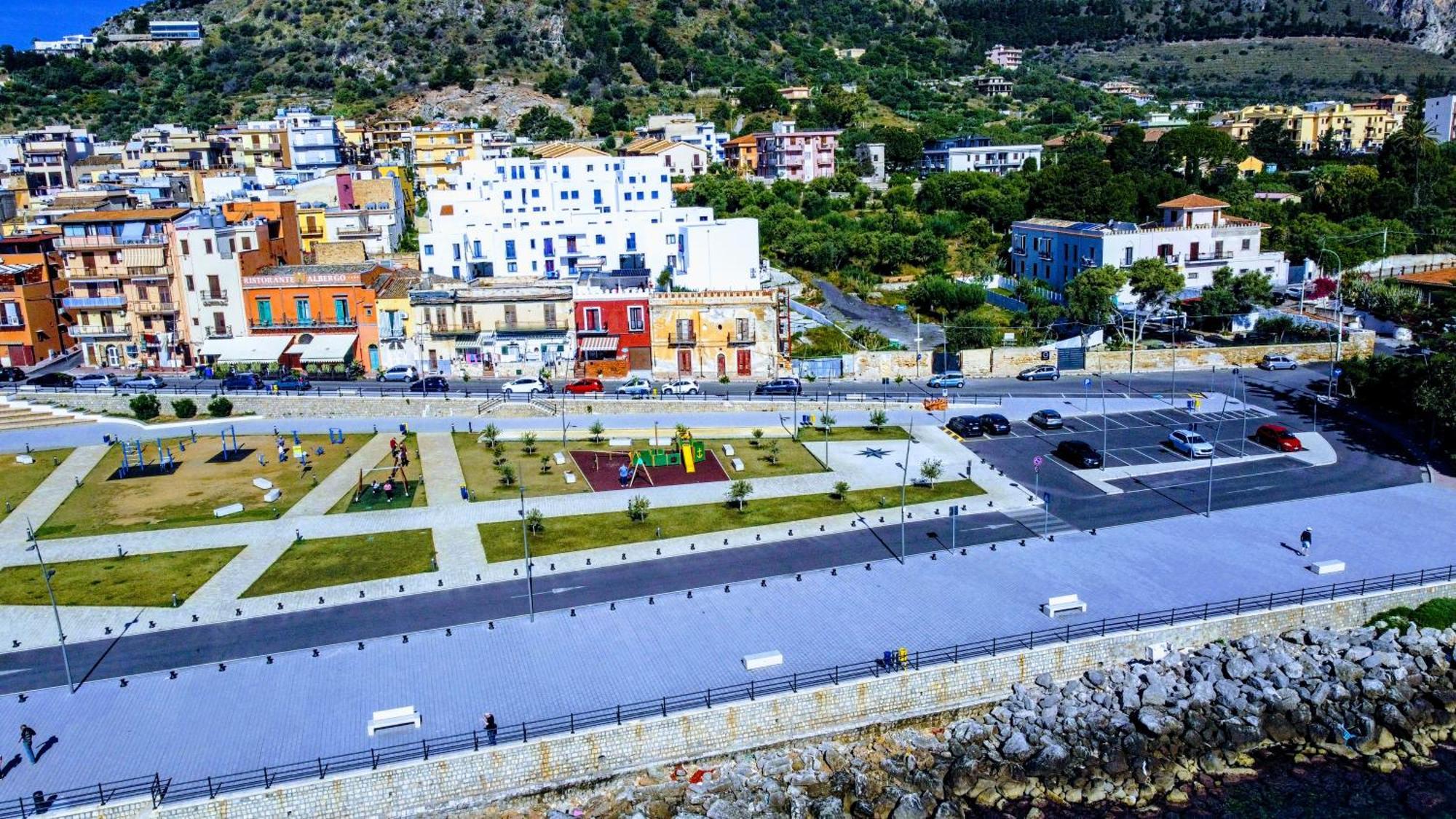 Seafront House Gabbiano Azzurro Appartement Santa Flavia Buitenkant foto