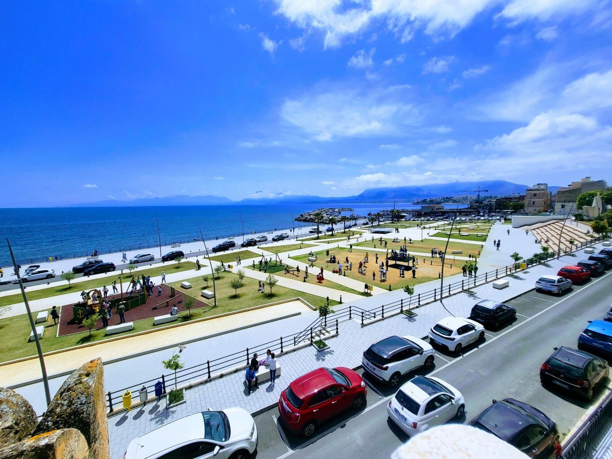Seafront House Gabbiano Azzurro Appartement Santa Flavia Buitenkant foto