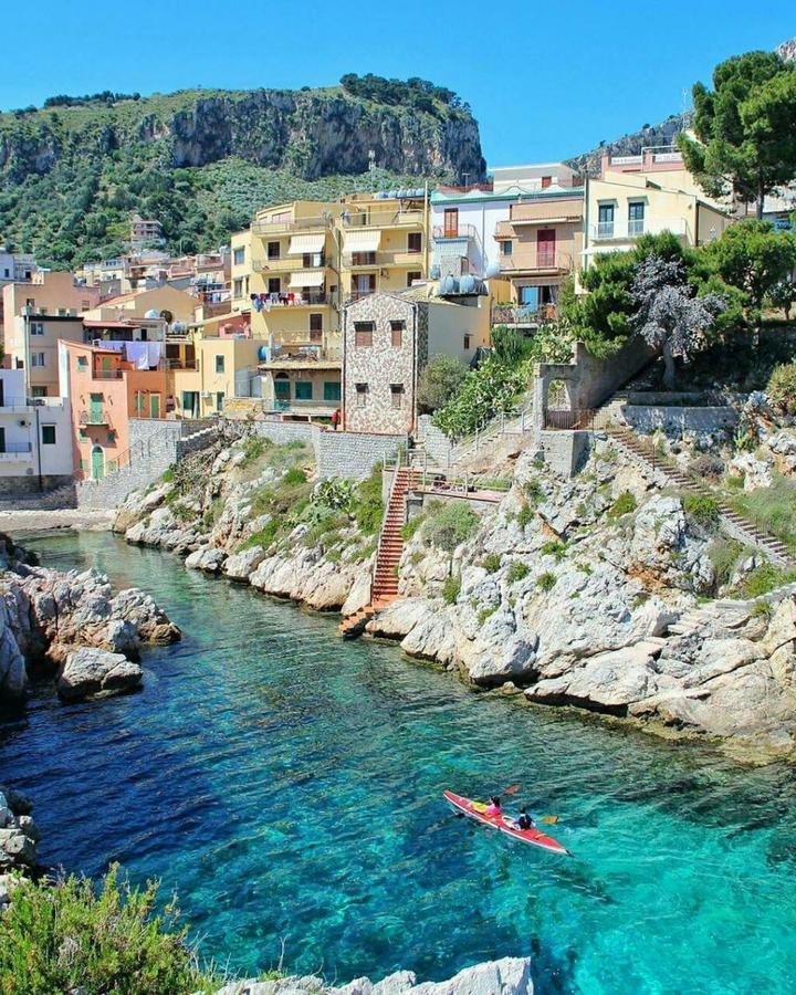 Seafront House Gabbiano Azzurro Appartement Santa Flavia Buitenkant foto